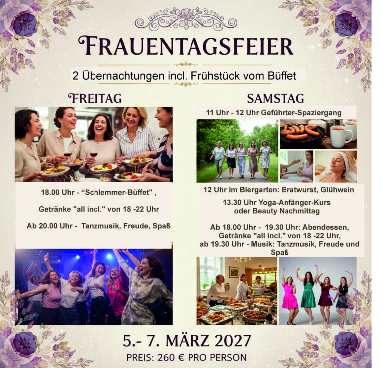 Plakat Frauentagsfeier
