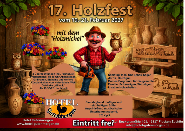 Plakat Holzfest 2027