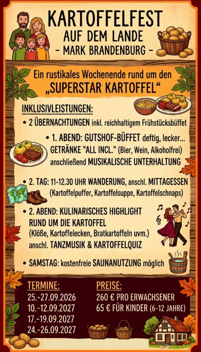 Plakat Kartoffelfest