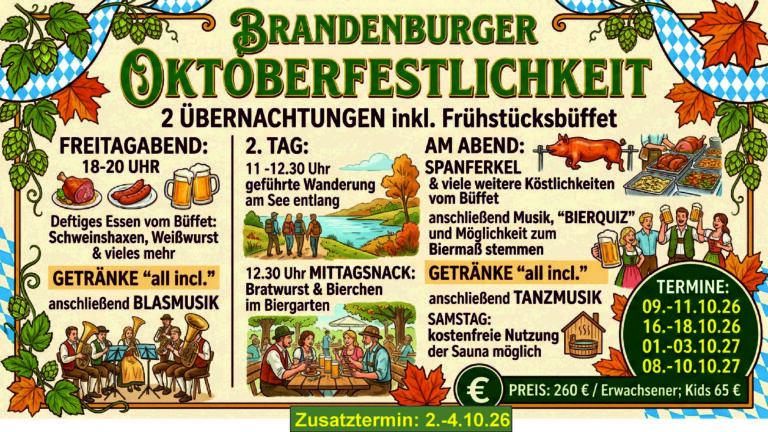 Plakat Oktoberfest