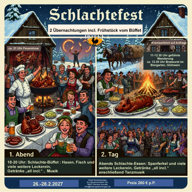 Plakat Schlachtfest 2027